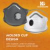 Picture of Kleenguard™ Kcp Ov N95 Particulate Respirator  3300  Ra3316V Part# - 54630