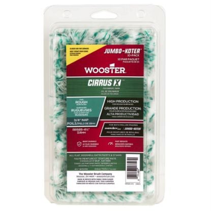 Picture of Wooster 4-1/2 Jumbo-Koter Cirrusx 3/4 10Pk Mini Rlr Part# - 0Rr5850044