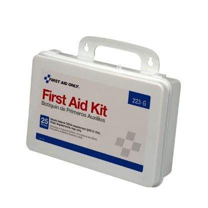 Picture of First Aid Only® 25 Person First Aid Kit Plastic Case Part# - 223-G