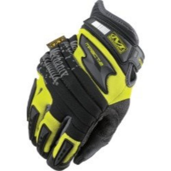 Picture of Mechanix Wear® Safety Hi-Viz M-Pact 2 Glove Yellow X-Large Part# - Sp2-91-011