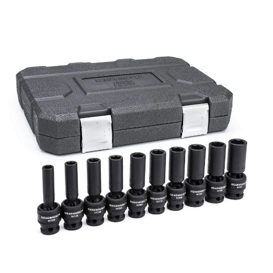 Picture of Gearwrench® Set Skt Imp Unv Met 1/2Dr 15Pc Part# - 84945N