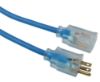 Picture of Southwire 50Ft 14/3 Extension Cordfluorescent Blue  Sjtw Part# - 2468Sw8806