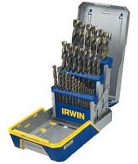 Picture of Irwin® 29 Piece Drill Bit Industrial Set Case Turbomax Part# - 3018006B