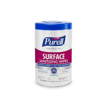 Picture of Purell® Purell Foodservice Surface Sanitizing Wipes Part# - 9341-06