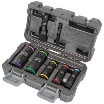 Picture of Klein Tools Flip Impact Socket Set 7-Piece Part# - 66070