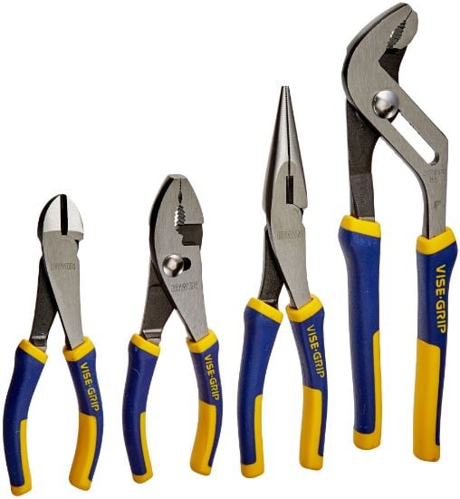 Picture of Irwin® 4 Piece Pro Plier Tray Set (6"Diag./Slip 8"Ln/10 Part# - 2078707