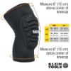 Picture of Klein Tools Lightweight Knee Pad Sleves L/Xl Part# - 60592