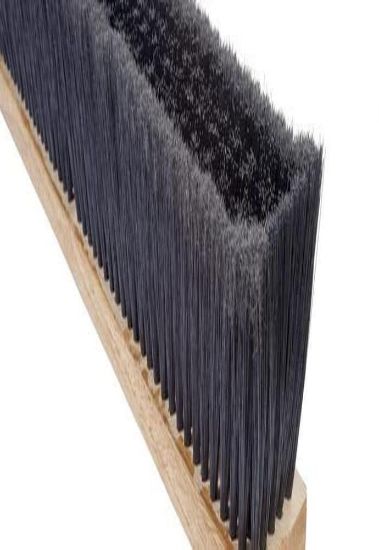 Picture of Magnolia Brush 24" Grey & Black Flaggedpet Floor Brush Part# - 3824-Sl