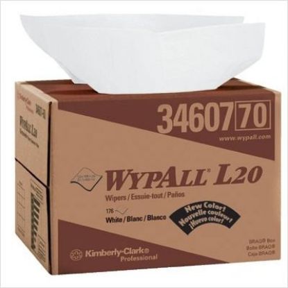 Picture of Kimberly-Clark Professional 4-Ply Kimtowels Q-Fold White 68 Wipes/Pk Part# - 47022