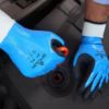 Picture of Showa® Dispose Full Nitrile Blue Undercoating Part# - 377L-08