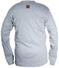 Picture of Mcr Safety Fr Long Sleeved Henley Max Comfort 100% Cot Gray Part# - H1Gs