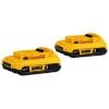 Picture of Dewalt® 20V Max 2.0Ah Li-Ion Battery 2 Pack Part# - Dcb203-2