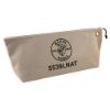 Picture of Klein Tools Canvas Bag With Zipper Large Natural Part# - 5539Lnat