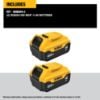 Picture of Dewalt® 20V Max 4.0 Ah Li-Ion Battery 2-Pk Part# - Dcb204-2