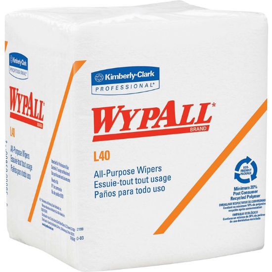 Picture of Kimberly-Clark Professional 12.5"X14.4" White Q-Foldwypall Wiper 56/Pk Part# - 5701