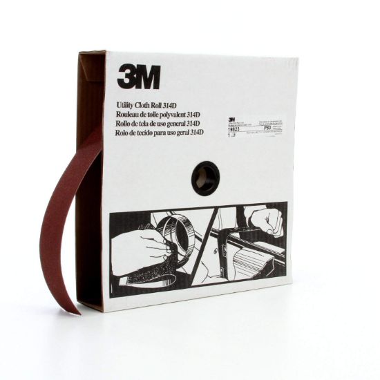 Picture of 3M™ 3M Utility Cloth Rl 314D2"X50Yd P80 J-Wt Part# - 7000118543