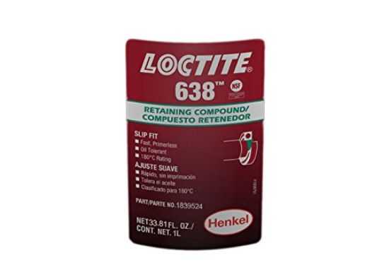 Picture of Loctite® 638 Retaincompoundslip Fit Max. Strength 1L Part# - 1835924