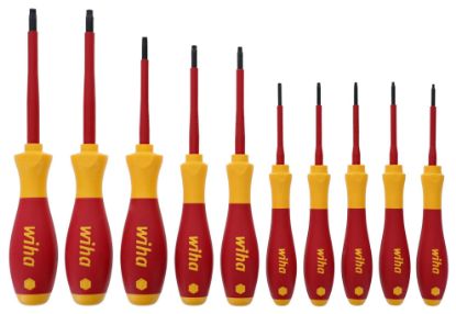 Picture of Wiha Tools Insulated Cushion Grip Torx Screwdriver Set 10 P Part# - 32592