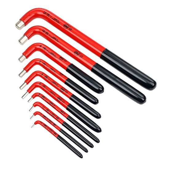 Picture of Wiha Tools 10 Pc Insulated Hex L-Key St Part# - 13693