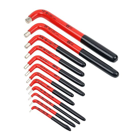 Picture of Wiha Tools 12 Pc Insulated Hex L-Key St Part# - 13694