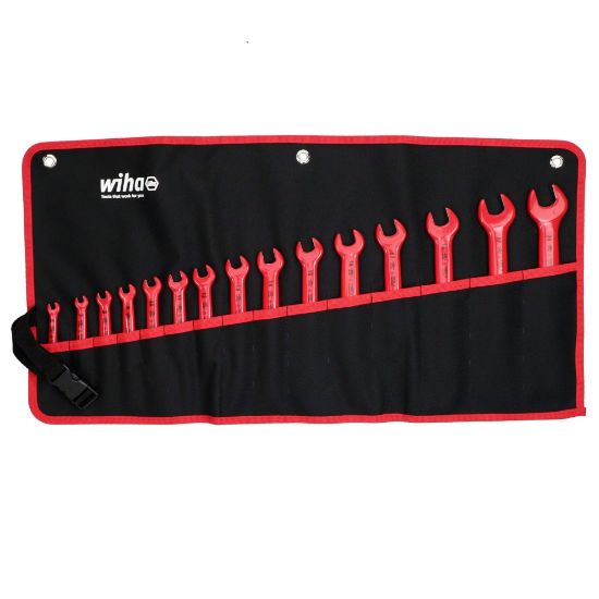 Picture of Wiha Tools 15 Pc Insulated Open Endwrench St - Metric Part# - 20091