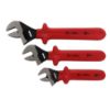 Picture of Wiha Tools Insulated Adjustable 3 Piece Wrench Set 8"  10" Part# - 76290