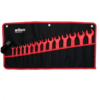 Picture of Wiha Tools 14 Pc Insulated Open Endwrench St - Sae Part# - 20190