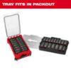 Picture of Milwaukee® Tool Shockwave Imp Duty Skt 1/2 Dr 16Pc Mm Tray Part# - 49-66-6818