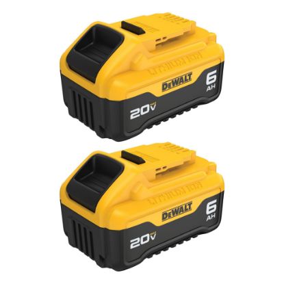 Picture of Dewalt® 20V Max 6.0 Ah Li-Ion Battery 2Pk Part# - Dcb206-2