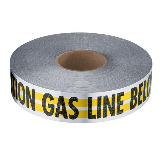 Picture of Empire® Level 3"X1000' Yellow Magnatectape W/Caution G Part# - 31-141