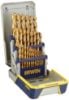 Picture of Irwin® 29 Piece Drill Bit Industrial Set Case Ti-N Coat Part# - 3018003