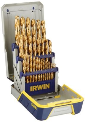 Picture of Irwin® 29 Piece Drill Bit Industrial Set Case Ti-N Coat Part# - 3018003