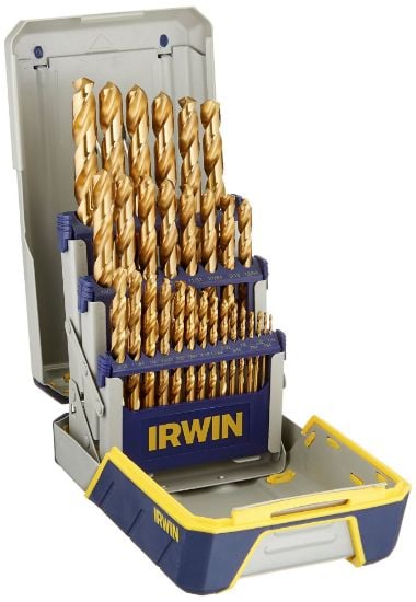 Picture of Irwin® 29 Piece Drill Bit Industrial Set Case Ti-N Coat Part# - 3018003