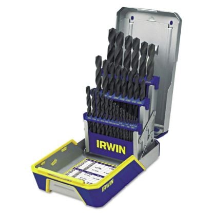 Picture of Irwin® 29 Piece Drill Bit Industrial Set Case Blk Oxide Part# - 3018004