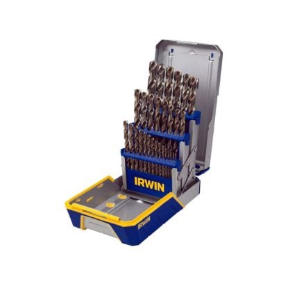 Picture of Irwin® 29 Piece Cobalt Drill Bit Set W/Case Part# - 3018002