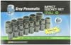 Picture of Grey Pneumatic 1/2" Dr. 14 Pc. Std. Length Frac.Univ.Set  - 12 Part# - 1714U