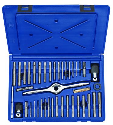 Picture of Irwin® 41-Pc Machine Screw/Frac/Met Self Align Tap Set Part# - 1840235