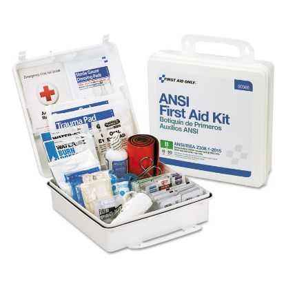 Picture of First Aid Only® 50 Person First Aid Kit Ansi B  Plastic Case Part# - 90566