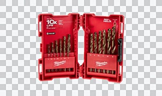 Picture of Milwaukee® Tool Red Helix Cobalt Metricdrill Bit Set  19Pc Part# - 48-89-2530