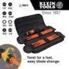 Picture of Klein Tools 8-In-1 Insulated Interchangeable Screwdriver Set Part# - 32288