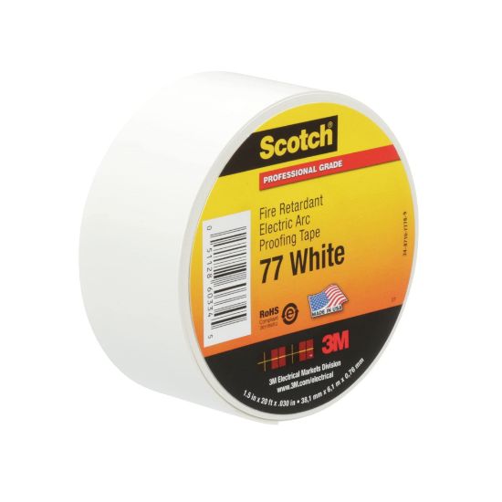 Picture of Scotch® Scotch Fire-Ret Elec Arcproof Tape 77W Wh-Gray Part# - 7100080070