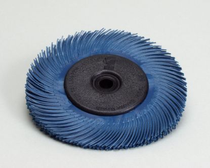 Picture of Scotch-Brite™ Radial Bristle Bh 7 5/8"1"  1-1/4" 400 W/ Flan Part# - 7100138336