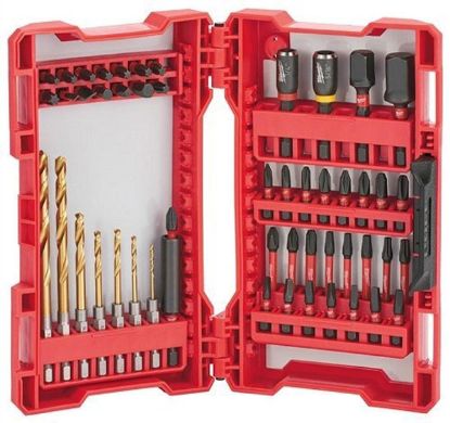 Picture of Milwaukee® Tool Shockwave 50Pc Impact Drill & Drive Set Part# - 48-32-4013