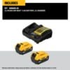 Picture of Dewalt® 20V Max 5.0Ah Bare Toolsstarter Kit Part# - Dcb205-2C