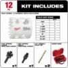 Picture of Milwaukee® Tool 12 Pc Hole Dozer W/Carbide Teeth Kit Part# - 49-22-3090