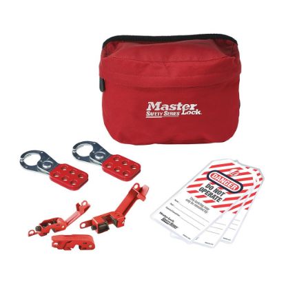 Picture of Master Lock® Electrical Loto Kit; Basic Device Assortment Part# - S1010Ebas