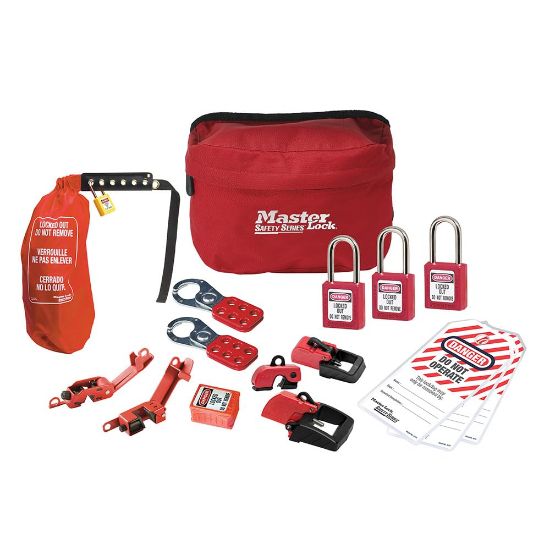 Picture of Master Lock® Electrical Loto Kit; Locks & Premier Asst Part# - S1010E410Kapre