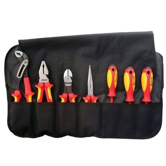 Picture of Knipex 7 Pc Pliers/Screwdrivertool St 1000V Ny Pouch Part# - 9K989825Us