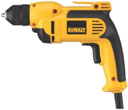 Picture of Dewalt® Heavy Duty 3/8" Vsr Pistol Grip Drill W/Keyless Part# - Dwd112