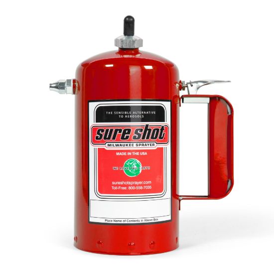 Picture of Milwaukee Sprayer 1Qt Enameled Steel Sprayer Model-A Red Part# - 1000R